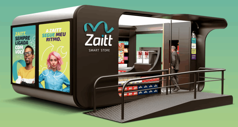 Zaitt, a 1º loja autonoma da América Latina.